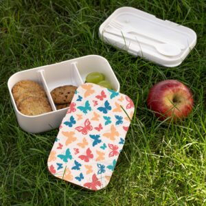 Colorful Butterfly Bento Lunch Box – Perfect for Kids and Adults