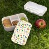 Our Back to School Bento Lunch Box blends vibrant design with kid-friendly functionality, making it one of the top rated lunch boxes for students of all ages.
