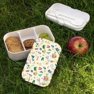 Our Back to School Bento Lunch Box blends vibrant design with kid-friendly functionality, making it one of the top rated lunch boxes for students of all ages.