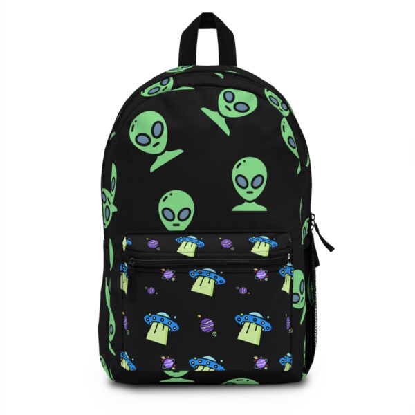 This alien backpack is perfect for anyone who believes in life on other planets!